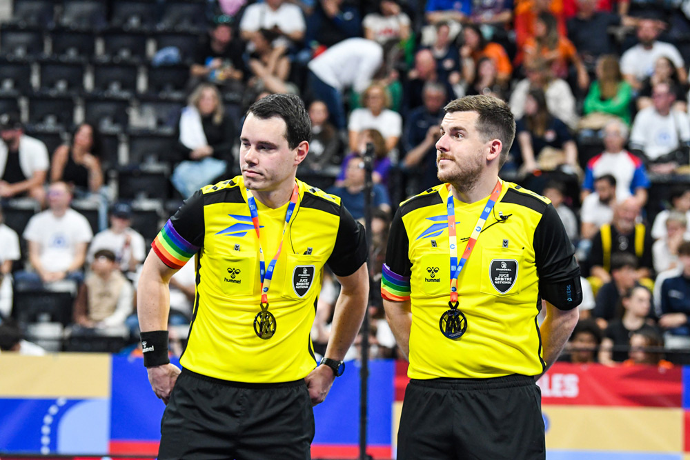 Arbitres des finales de coupe de france de handball